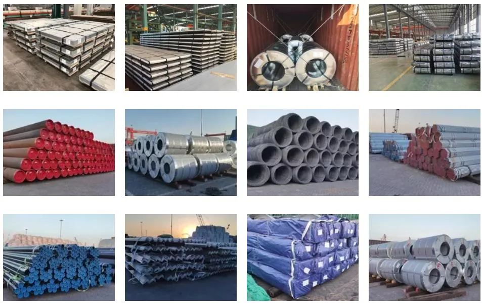 St37 Q215 Q275 Q295 Q235 SGCC SPCC DC01 DC02 CRC HRC Ms Mild Cold Hot Rolled Carbon/Galvanized Steel Sheet/ Bars / Pipes Resistant Coil for Building Materials