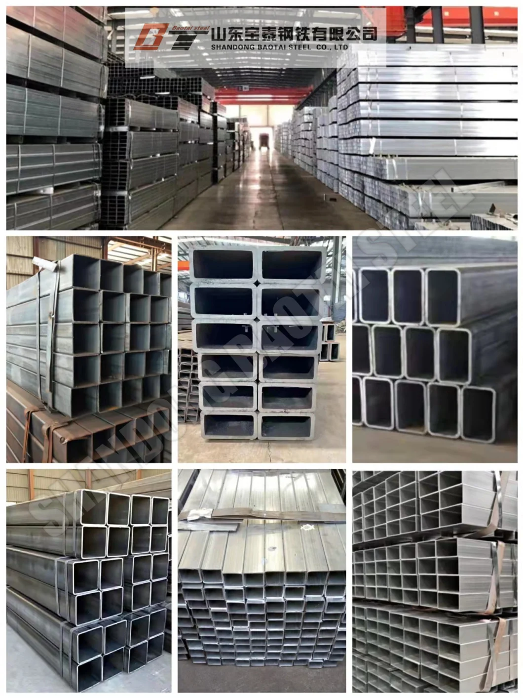 50X50 Square Steel Tube Price, 20X20 Black Annealing Square Rectangular Steel Tube, 40*80 Rectangular Steel Hollow Section